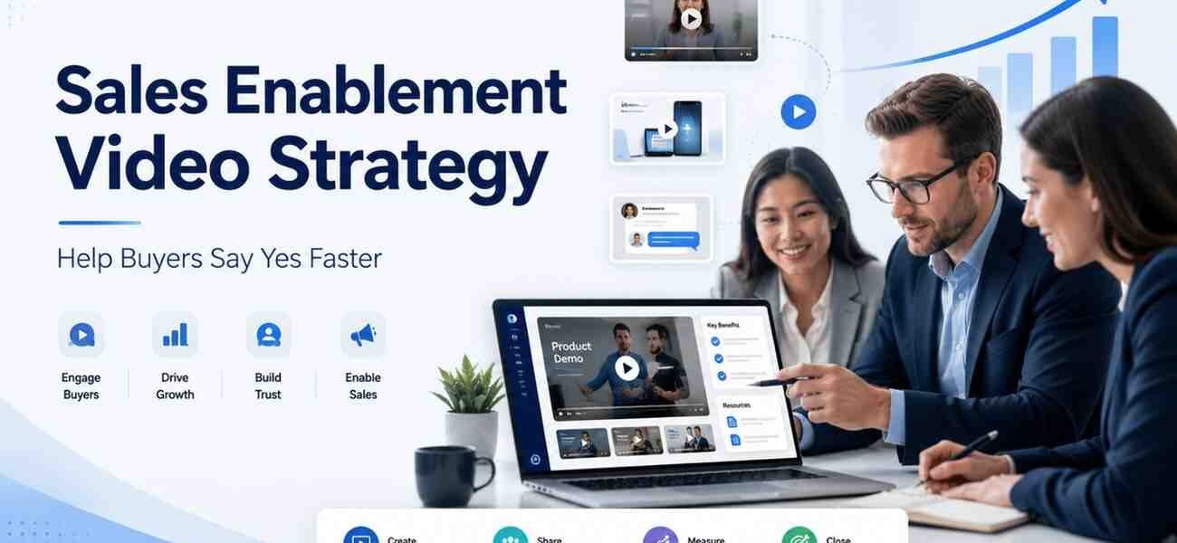 Sales Enablement Video Strategy: How Brands Help Buyers Say Yes Faster
