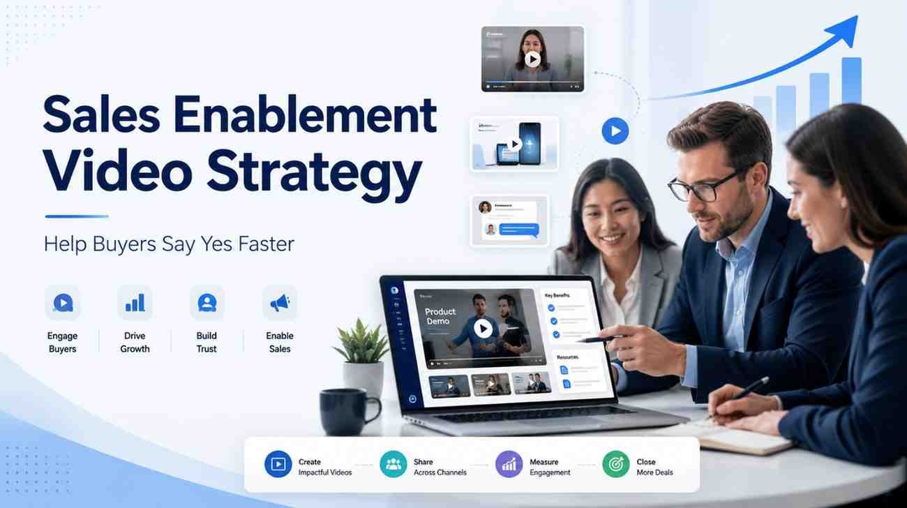 Sales Enablement Video Strategy: How Brands Help Buyers Say Yes Faster